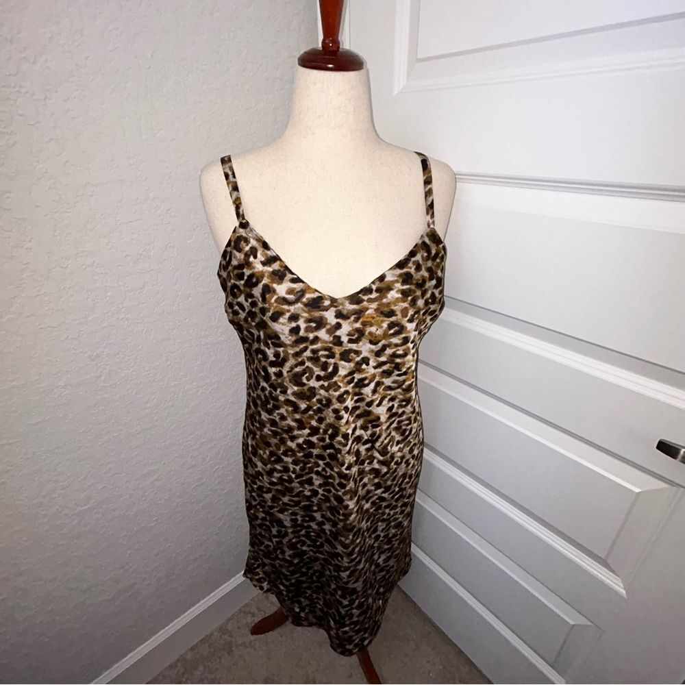 Rebecca Minkoff RM Animal Print Slip Dress
